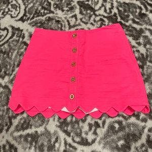 Hot pink Lily Pulitzer skort